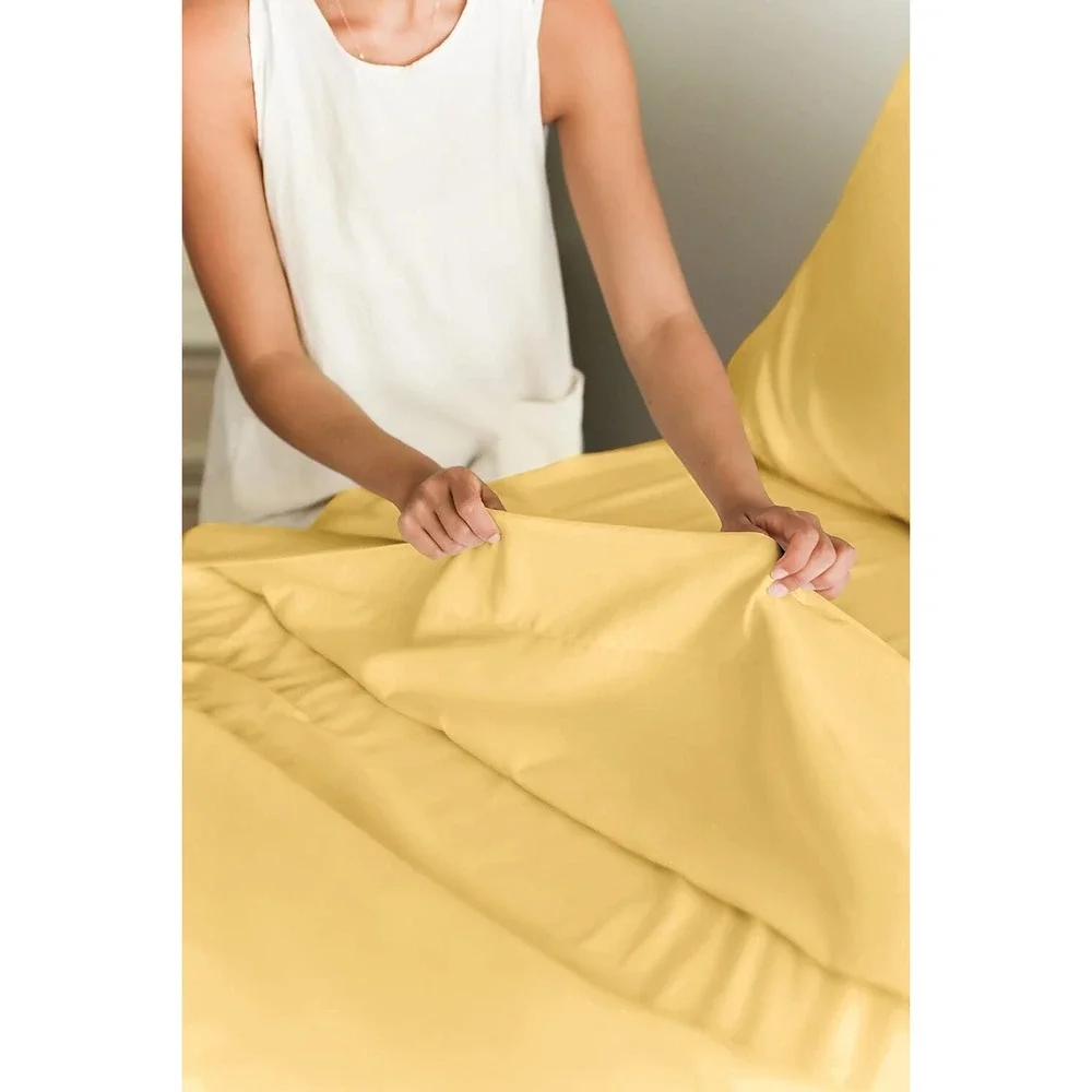 Extra Deep Pocket Sheets - 4 Piece Sheet Set - Cal King Size Sheets Deep Pocket